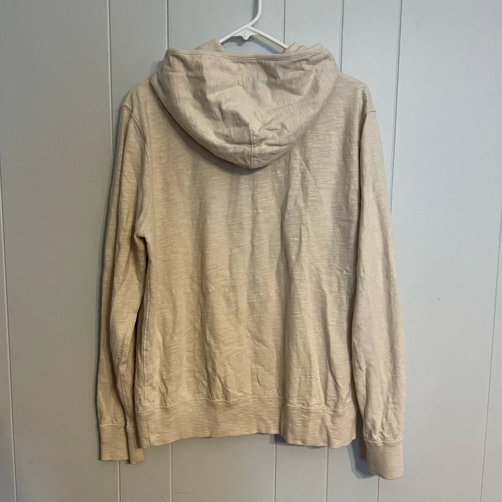 J.Crew three button lightweight‎ hoodie size M